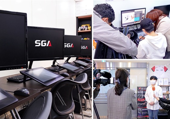 SGA서울게임아카데미는 온라인캠퍼스인 게임클래스를 오픈했으며, 종로 본원, 구로, 부산, 성남, 일산점을 운영하고 있다(출처: 서울게임아카데미)