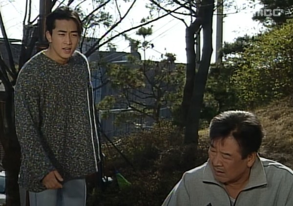 1997년 그대 그리고 나 드라마 출연 송승헌 자료사진