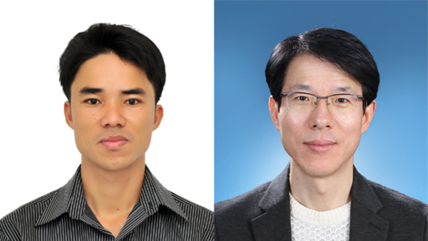 (왼쪽부터) Vandung Dao 연구교수, 이인환 교수 [사진출처=고려대학교]