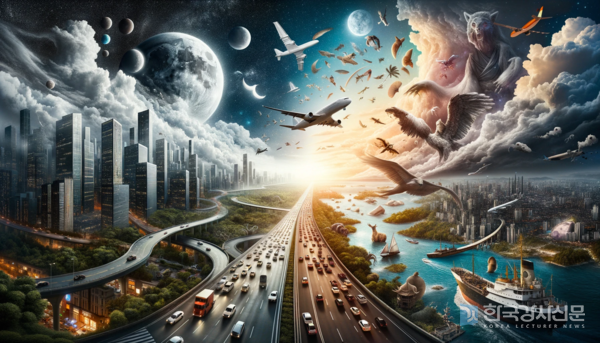 [DALL-E 3로 그린 ‘우주만물’]