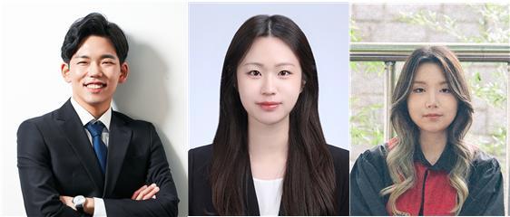 (왼쪽부터) 고려대 보건환경융과학부 원승현 교수(교신저자), 신유진 연구원(제1저자), 홍유진 연구원(공저자) [사진출처=고려대학교]