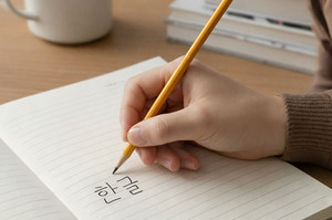 [주영훈의 품격있는 글씨교정] 악필 탈출의 시작, 삼각 구도와 중심축 - 뉴스 썸네일 이미지